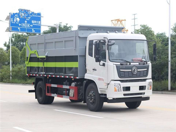 東風(fēng)天錦壓縮式對接垃圾車